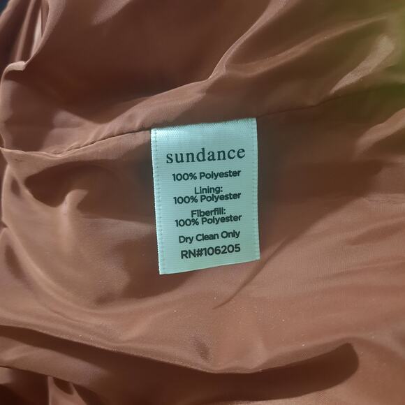 Sundance Womens Kimmy Blue Floral Puffer Jacket Size Small - Picture 5 of 6